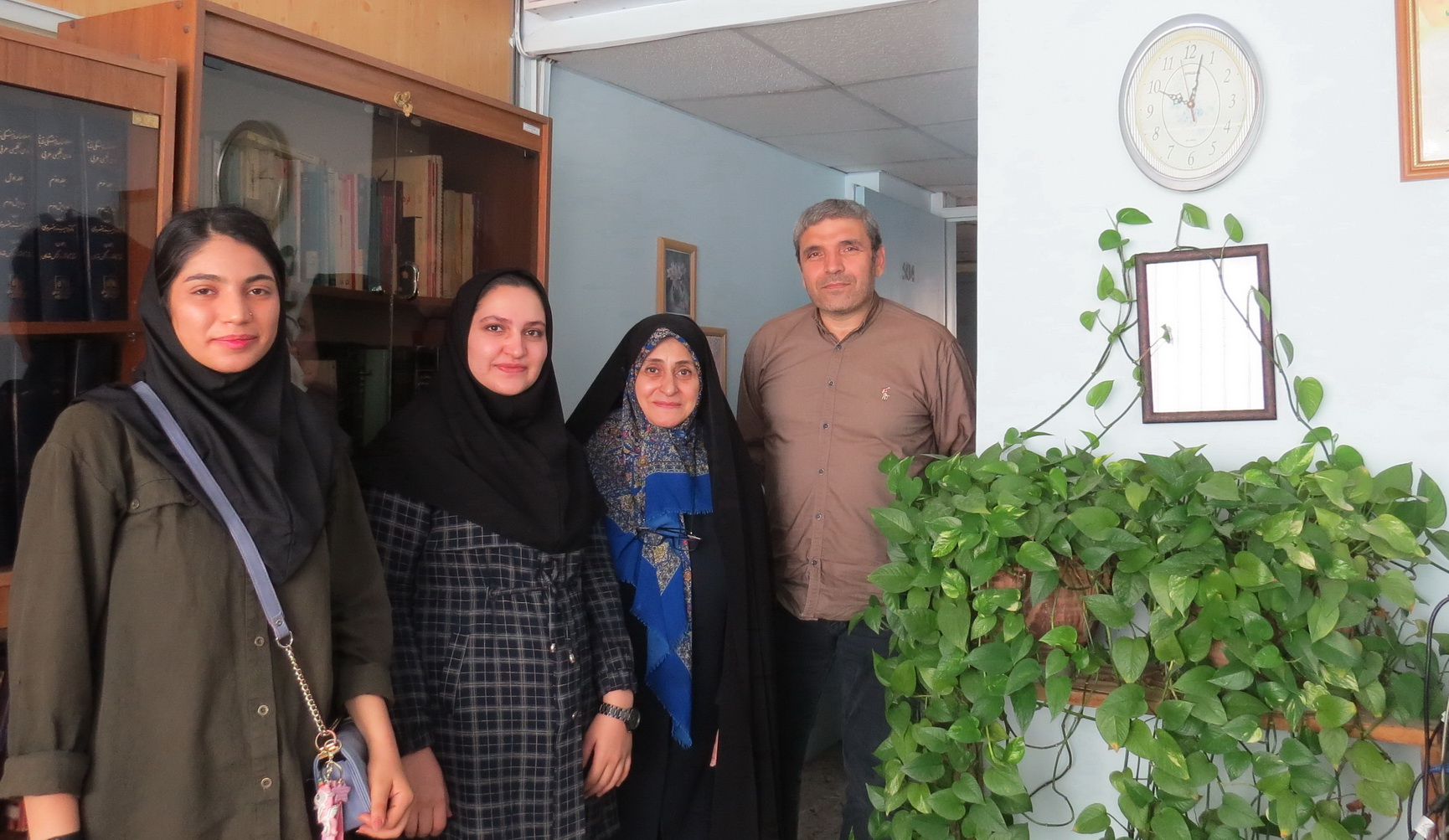 دانشجویان دانشگاه تربیت مدرس از ایرانداک بازدید کردند
