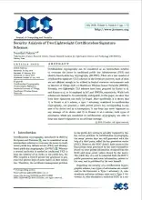 Security analysis of two lightweight certificateless signature schemes