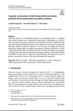 A generic construction to build simple oblivious transfer protocols from homomorphic encryption schemes