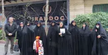 طلاب و استادان مدرسه علمیه نجمه خاتون (س) از ایرانداک بازدید کردند