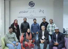 دانشجویان بنیاد سعدی از ایرانداک بازدید کردند
