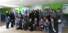 بازدید دانش‌آموزان دبیرستان فرزانگان از ایرانداک 