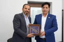 ⁠ دیدار رئیس ایرانداک با مدیر عامل هولدینگ لوازم خانگی گروه صنعتی انتخاب