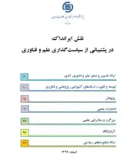 نقش ایرانداک در پشتیبانی از سیاست‌گذاری علم و فناوری