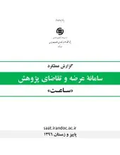 گزارش عملکرد سامانه عرضه و تقاضای پژوهش (ساعت): نیمه دوم سال ۱۳۹۶