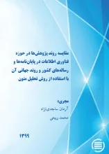 مقایسه روند پژوهش‌ها در حوزه فناوری اطلاعات در پایان‌نامه‌ها و رساله‌های کشور و روند جهانی آن با استفاده از روش‌ تحلیل متون