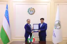 دیدار رئیس ایرانداک با رئیس دانشگاه فناوری اطلاعات تاشکند